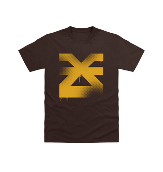 Dark Chocolate Blades of Khorne Graffiti Insignia T Shirt