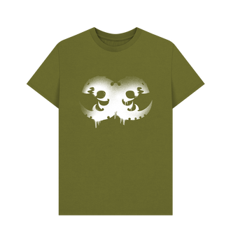 Moss Green Tyranids Graffiti Insignia T Shirt