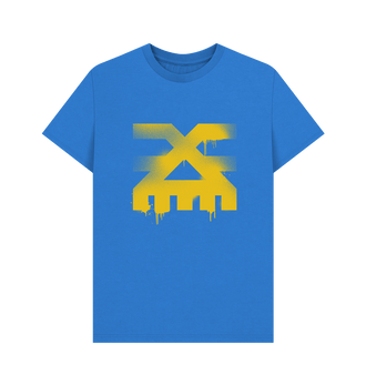 Bright Blue Khorne Graffiti Insignia T Shirt