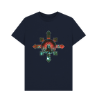 Navy Blue Chaos Space Marines Chaos Star T Shirt