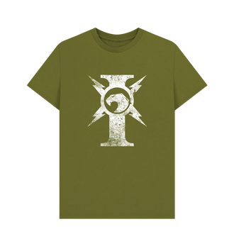 Moss Green Adeptus Custodes Battleworn Insignia T Shirt