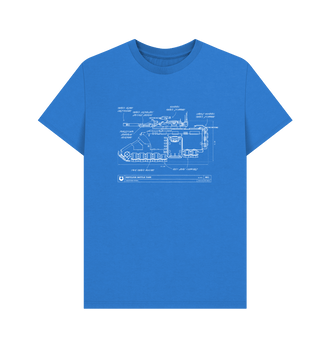 Bright Blue Ultramarines Repulsor T Shirt