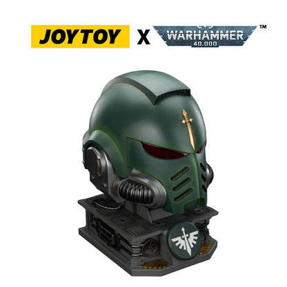 JoyToy Warhammer 40,000: Dark Angels Mk X Helmet and Display Stand (1:1 Scale)