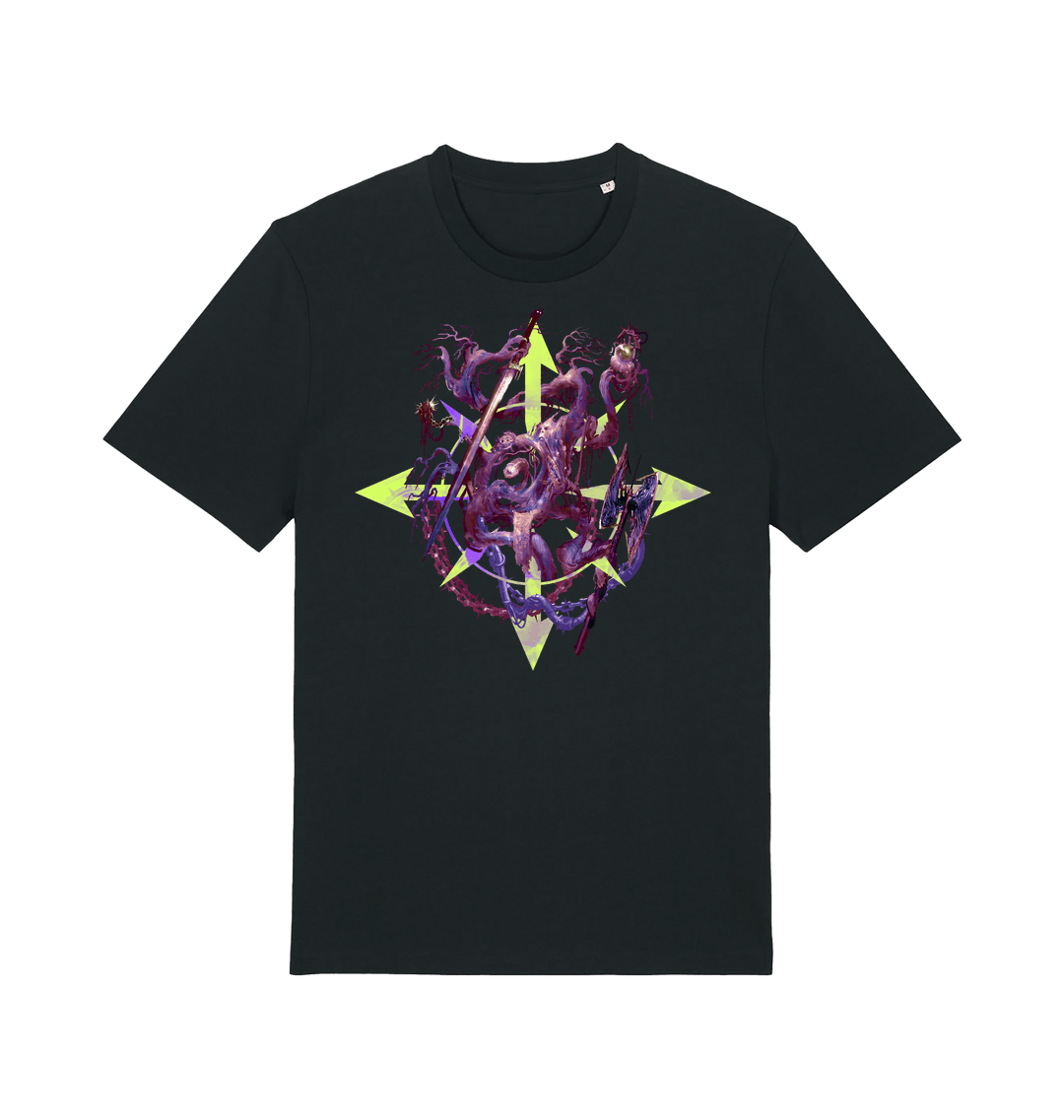 Black Printed T-shirt
