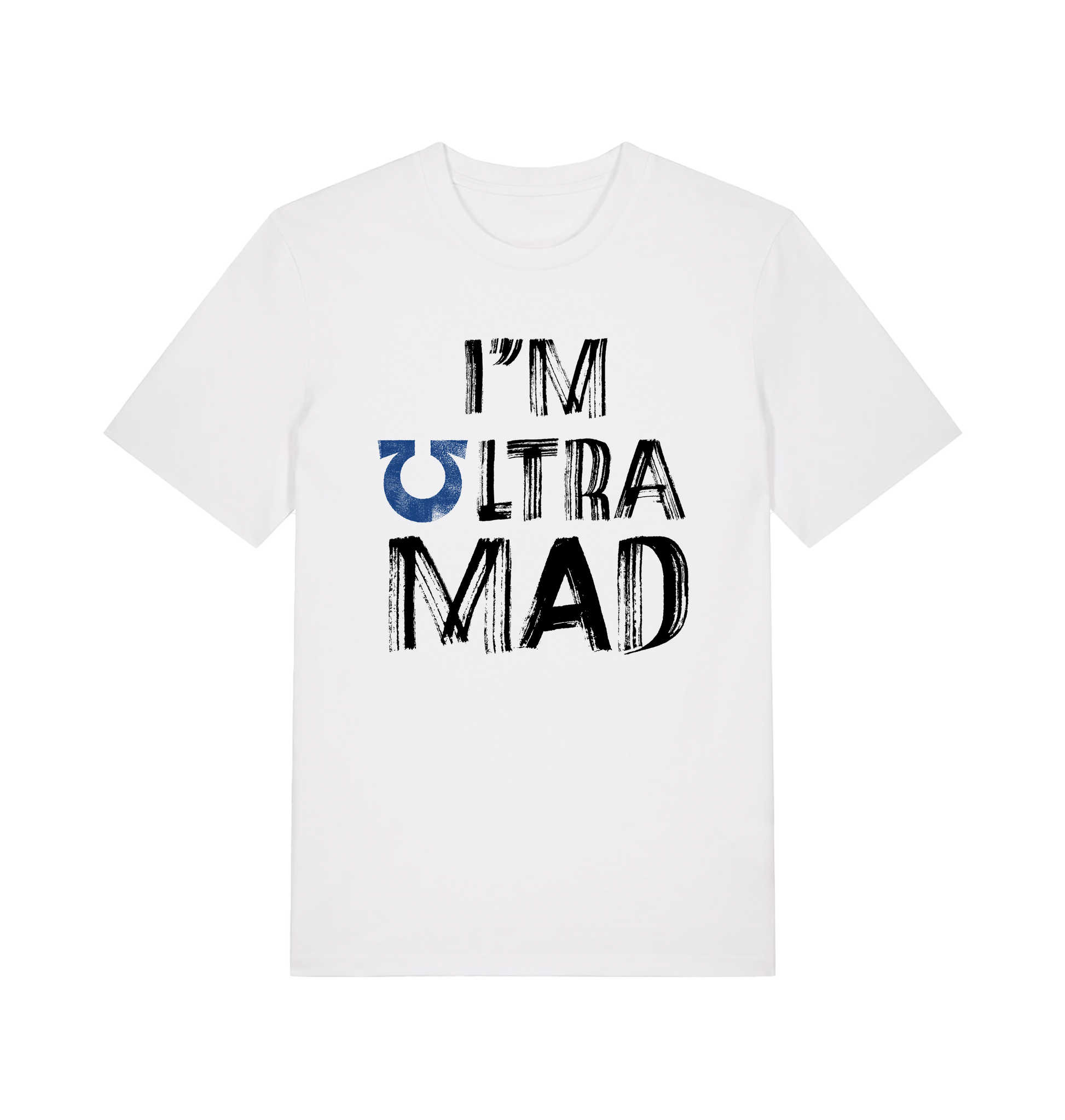 White Printed T-shirt Front