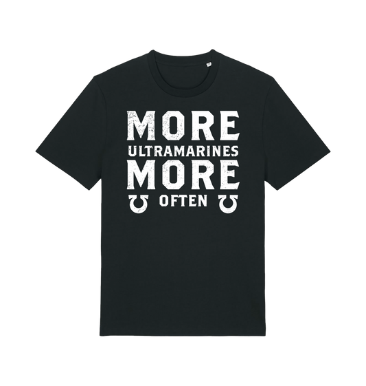 Black Printed T-shirt Front