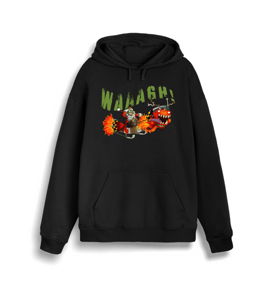 Black Premium Red Gobbo Waaagh! Black Hoodie