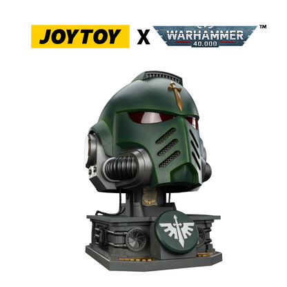JoyToy Warhammer 40,000: Dark Angels Mk X Helmet and Display Stand (1:1 Scale)