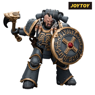 JoyToy Warhammer The Horus Heresy Action Figure - Space Wolves Grey Slayer Pack, Huscarl (1/18 Scale) Preorder