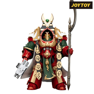 JoyToy Warhammer The Horus Heresy Action Figure - Thousand Sons, Legion Praetor in Cataphractii Terminator Armour (1/18 Scale) Preorder