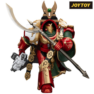 JoyToy Warhammer The Horus Heresy Action Figure - Thousand Sons, Legion Praetor in Cataphractii Terminator Armour (1/18 Scale) Preorder