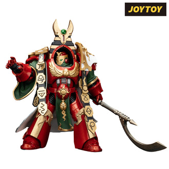 JoyToy Warhammer The Horus Heresy Action Figure - Thousand Sons, Legion Praetor in Cataphractii Terminator Armour (1/18 Scale) Preorder