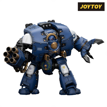 JoyToy Warhammer The Horus Heresy Action Figure - Ultramarines Leviathan Dreadnought with Cyclonic Melta Lance and Siege Claws (1/18 Scale)