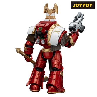 JoyToy Warhammer The Horus Heresy Action Figure - Thousand Sons, Sekhmet Terminator Cabal, Sekhmet with Combi-Melta and Achea Force Weapon (1/18 Scale) Preorder