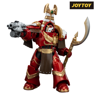 JoyToy Warhammer The Horus Heresy Action Figure - Thousand Sons, Sekhmet Terminator Cabal, Sekhmet with Combi-Melta and Achea Force Weapon (1/18 Scale) Preorder