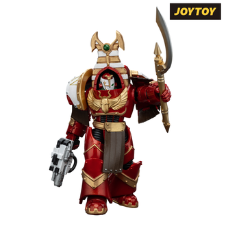 JoyToy Warhammer The Horus Heresy Action Figure - Thousand Sons, Sekhmet Terminator Cabal, Sekhmet with Combi-Melta and Achea Force Weapon (1/18 Scale) Preorder