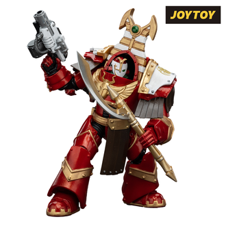 JoyToy Warhammer The Horus Heresy Action Figure - Thousand Sons, Sekhmet Terminator Cabal, Sekhmet with Combi-Melta and Achea Force Weapon (1/18 Scale) Preorder