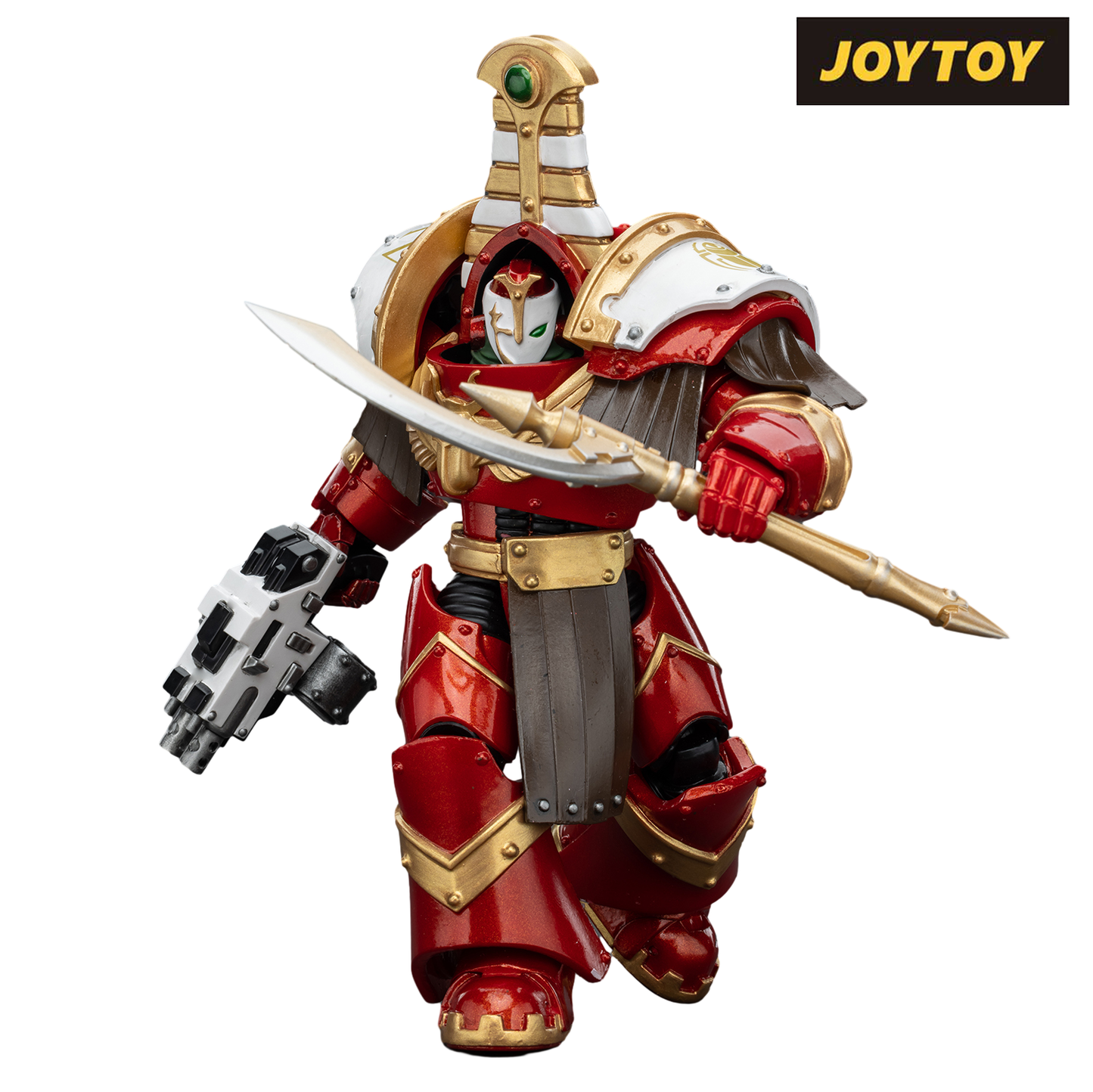 JoyToy Warhammer The Horus Heresy Action Figure - Thousand Sons, Sekhmet Terminator Cabal, Sekhmet with Combi-Bolter and Achea Force Weapon (1/18 Scale)