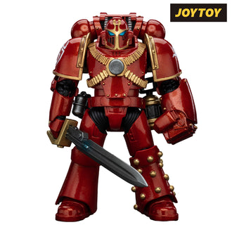 JoyToy Warhammer The Horus Heresy Action Figure - Thousand Sons, Legion MKIV Tactical Squad, Sergeant with Power Fist (1/18 Scale) Preorder