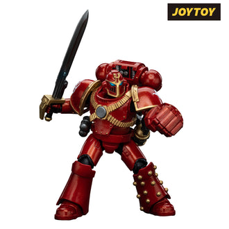 JoyToy Warhammer The Horus Heresy Action Figure - Thousand Sons, Legion MKIV Tactical Squad, Sergeant with Power Fist (1/18 Scale) Preorder