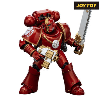 JoyToy Warhammer The Horus Heresy Action Figure - Thousand Sons, Legion MKIV Tactical Squad, Legionary 1 (1/18 Scale) Preorder