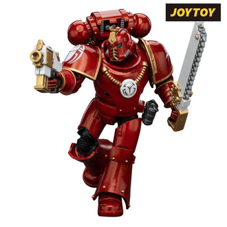 JoyToy Warhammer The Horus Heresy Action Figure - Thousand Sons, Legion MKIV Tactical Squad, Legionary 1 (1/18 Scale) Preorder