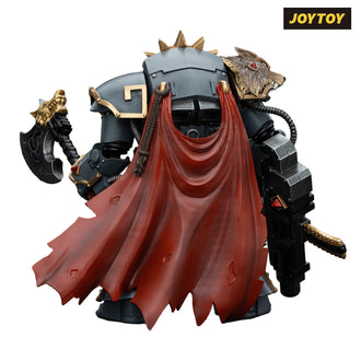 JoyToy Warhammer The Horus Heresy Action Figure - Space Wolves, Hvarl Red-Blade (1/18 Scale) Preorder