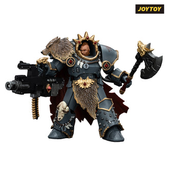 JoyToy Warhammer The Horus Heresy Action Figure - Space Wolves, Hvarl Red-Blade (1/18 Scale) Preorder