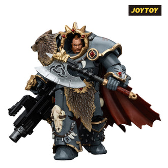 JoyToy Warhammer The Horus Heresy Action Figure - Space Wolves, Hvarl Red-Blade (1/18 Scale) Preorder