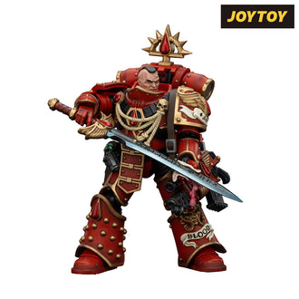 JoyToy Warhammer The Horus Heresy Action Figure - Blood Angels, Raldoron, First Captain of the Blood Angels (1/18 Scale) Preorder