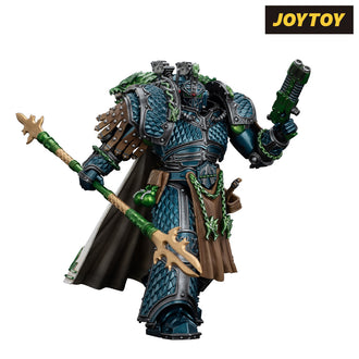 JoyToy Warhammer The Horus Heresy Action Figure - Alpha Legion, Alpharius, Primarch of the XXth Legion (1/18 Scale) & Exclusive T Shirt Preorder