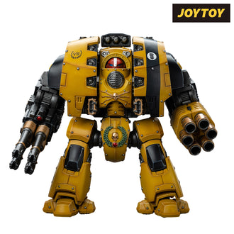 JoyToy Warhammer The Horus Heresy Action Figure - Imperial Fists, Leviathan Dreadnought with Cyclonic Melta Lance and Storm Cannon (1/18 Scale) Preorder