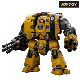 JoyToy Warhammer The Horus Heresy Action Figure - Imperial Fists, Leviathan Dreadnought with Cyclonic Melta Lance and Storm Cannon (1/18 Scale) Preorder