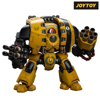 JoyToy Warhammer The Horus Heresy Action Figure - Imperial Fists, Leviathan Dreadnought with Cyclonic Melta Lance and Storm Cannon (1/18 Scale) Preorder