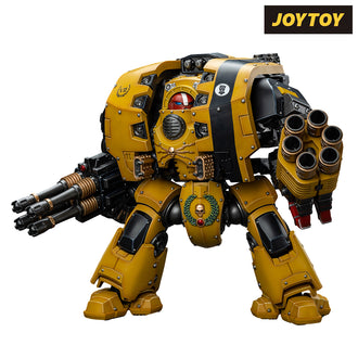 JoyToy Warhammer The Horus Heresy Action Figure - Imperial Fists, Leviathan Dreadnought with Cyclonic Melta Lance and Storm Cannon (1/18 Scale) Preorder