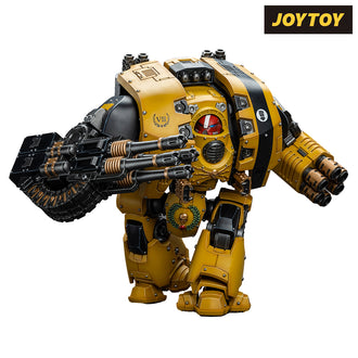 JoyToy Warhammer The Horus Heresy Action Figure - Imperial Fists, Leviathan Dreadnought with Cyclonic Melta Lance and Storm Cannon (1/18 Scale) Preorder