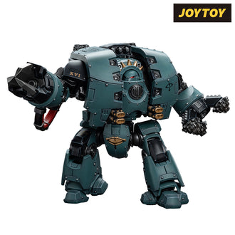 JoyToy Warhammer The Horus Heresy Action Figure - Sons of Horus, Leviathan Dreadnought with Siege Drills (1/18 Scale) Preorder