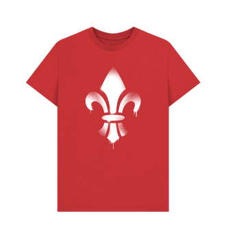 Red Adepta Sororitas Graffiti Insignia T Shirt