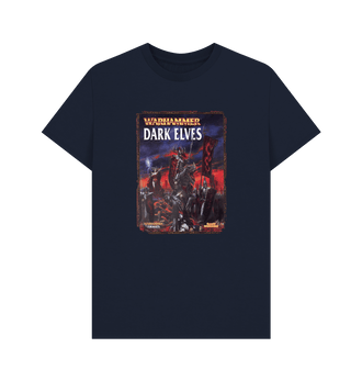 Navy Blue Warhammer Fantasy Battle 6th Edition - Dark Elves T Shirt