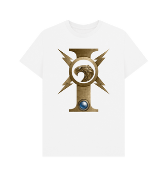 White Adeptus Custodes Icon White T Shirt