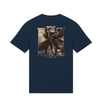French Navy Printed T-shirt