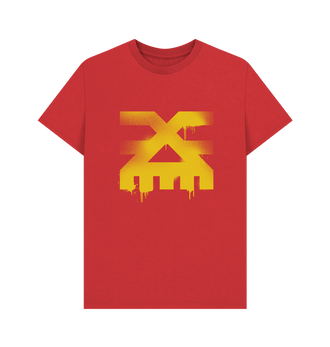 Red Khorne Graffiti Insignia T Shirt