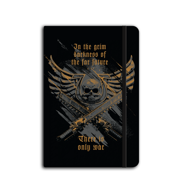 Black Space Marine 2 Only War Notebook