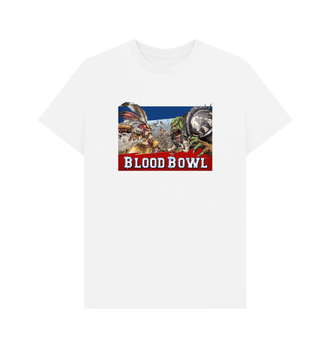 White Blood Bowl White T Shirt