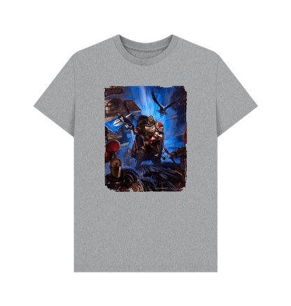 Athletic Grey Adeptus Custodes - Warden T Shirt