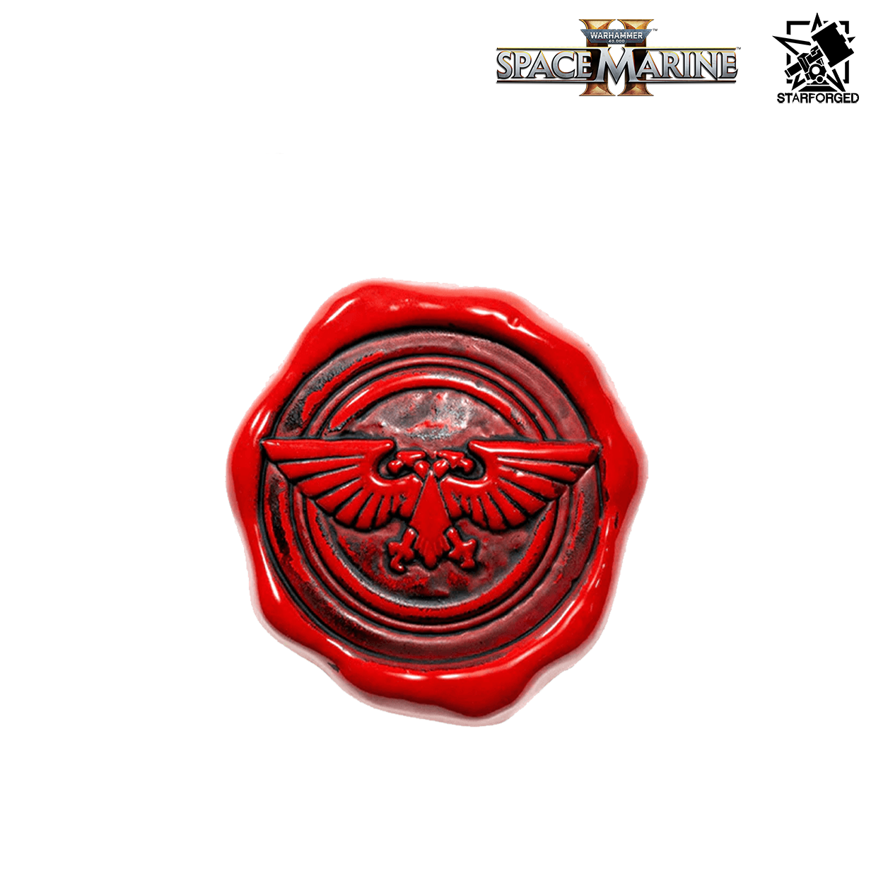 Space Marine 2 Imperial Aquila Purity Seal Brooch