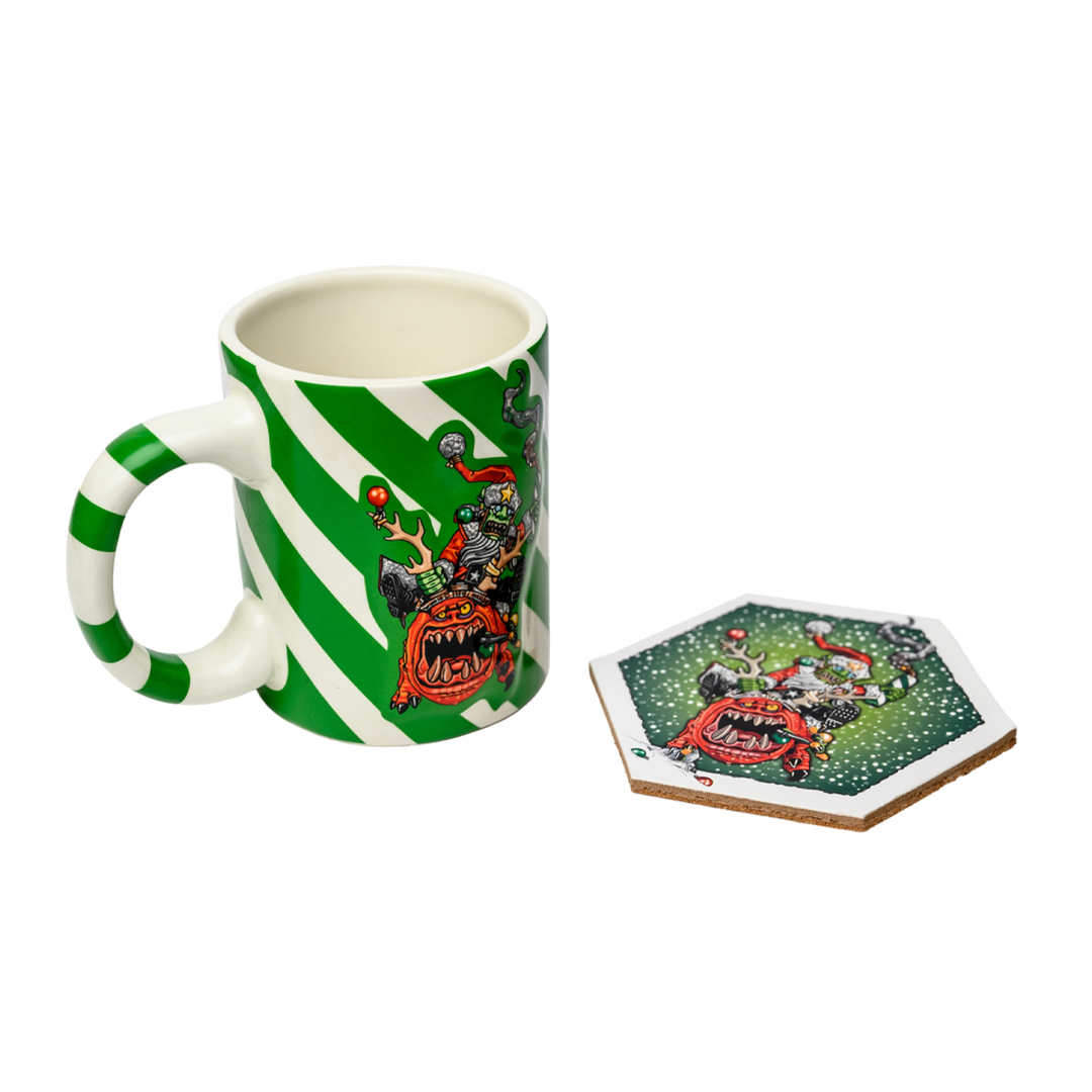 Warhammer 40,000: Red Gobbo Mug Gift Set