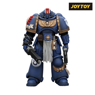 JoyToy Warhammer 40,000: Space Marine 2 Action Figure - Lieutenant Titus (1/18 Scale) Preorder