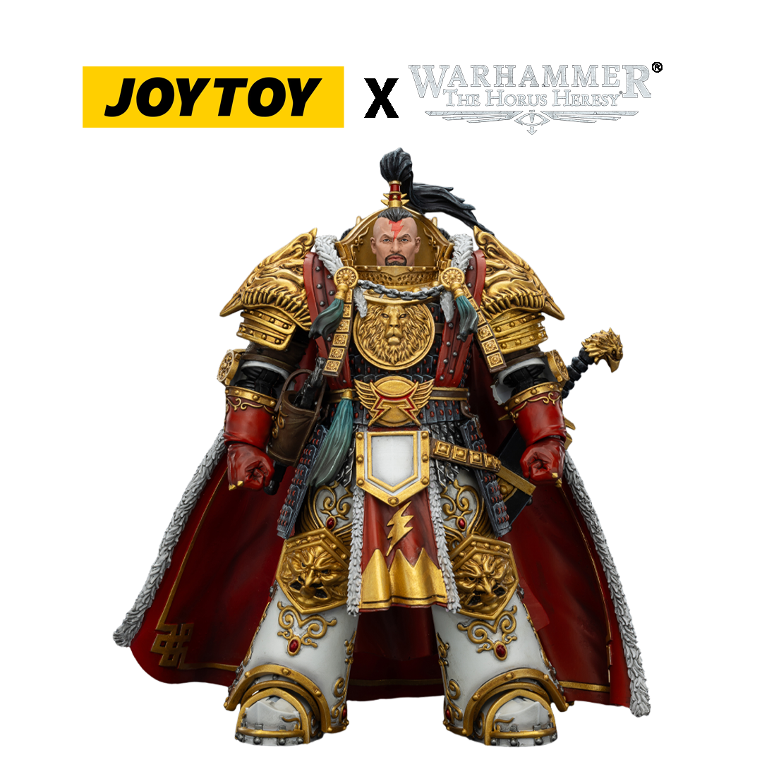 JoyToy Warhammer The Horus Heresy Action Figure - White Scars, Jaghatai Khan, Primarch of the Vth Legion (1/18 Scale) Preorder
