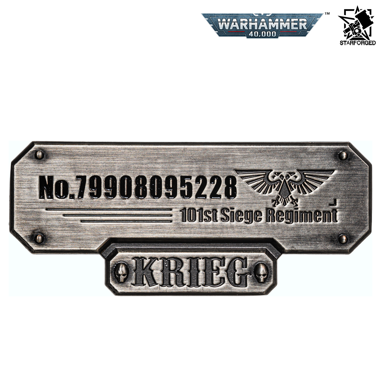 Starforged Warhammer 40,000 Astra Militarum Death Korps of Krieg Siege Regiment Backpack